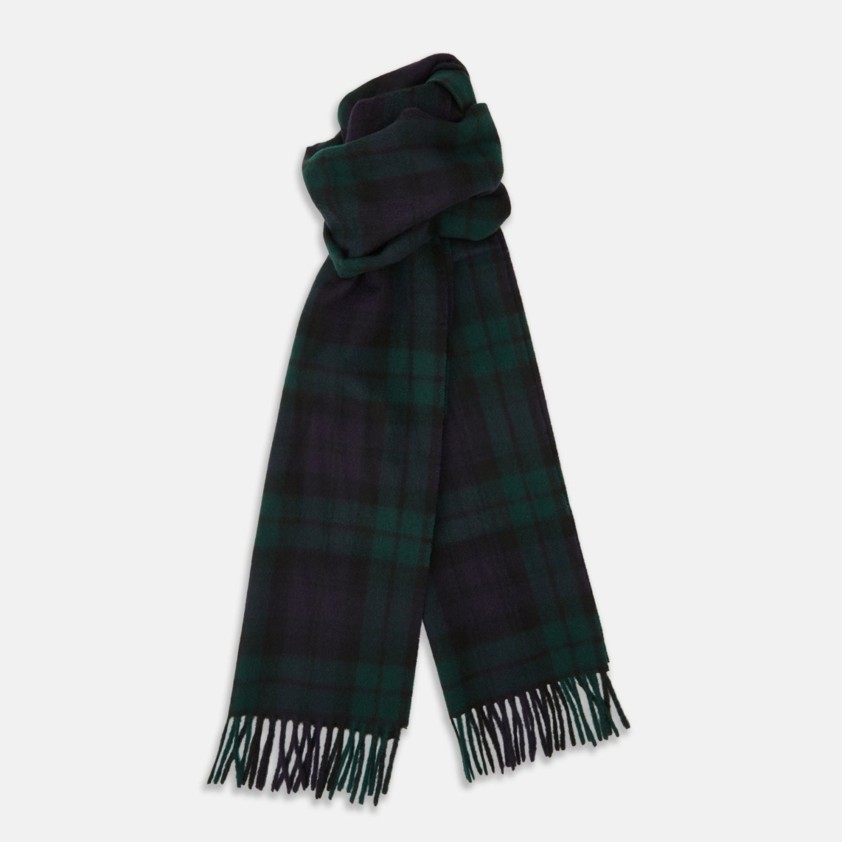 Scarf in Black - Turnbull And Asser - Man - Turnbull And Asser GOOFASH