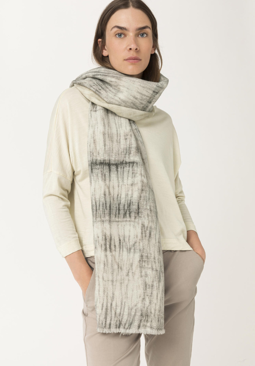 Scarf in Brown for Women by Hessnatur GOOFASH