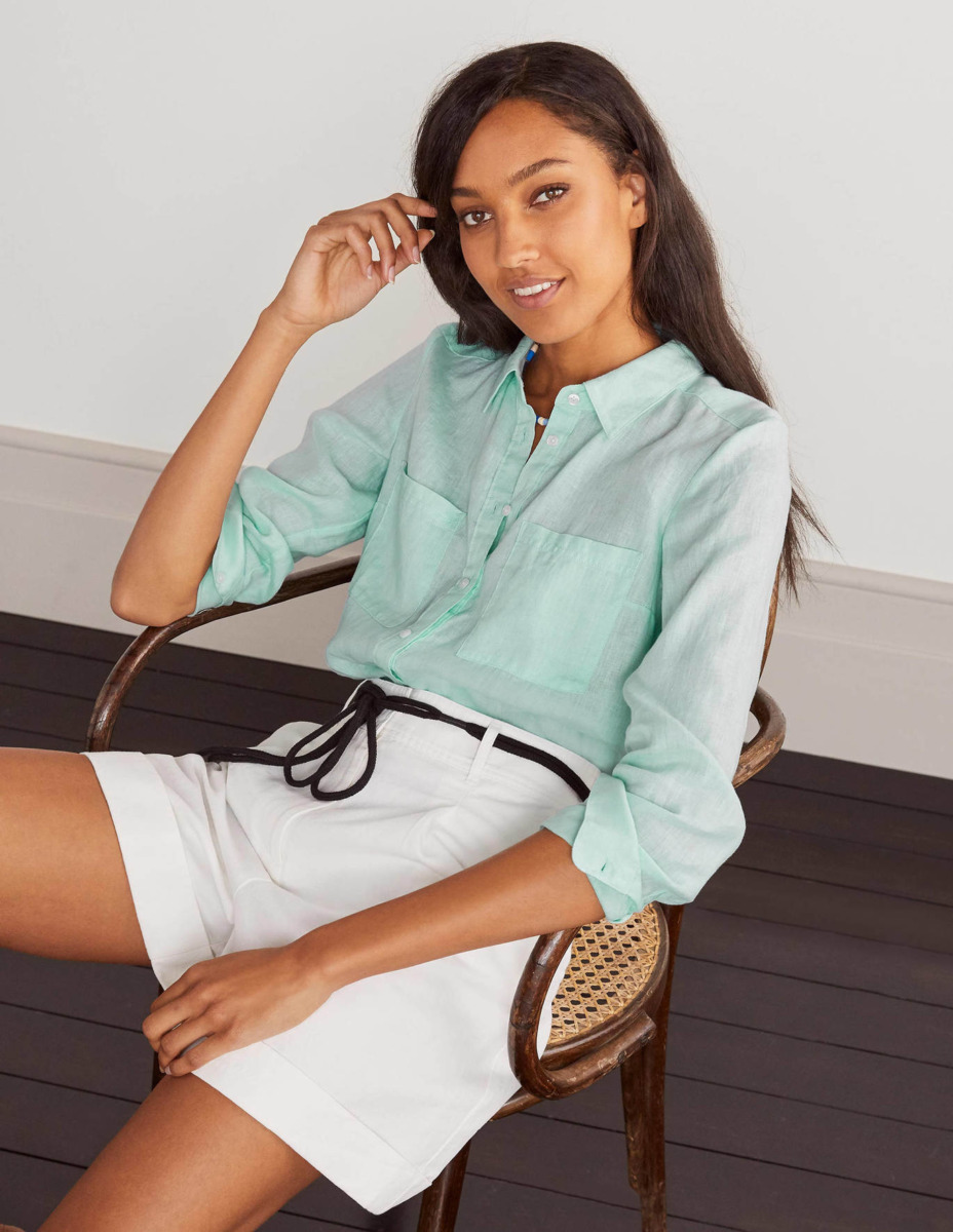 Shirt in Green for Woman from Boden GOOFASH