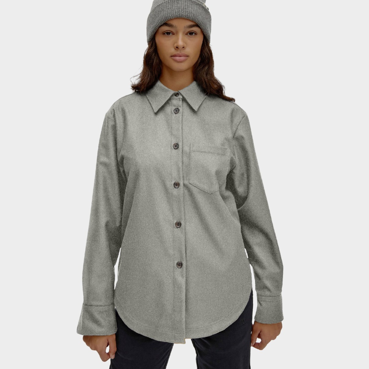 Shirt in Grey - Tilley Woman GOOFASH
