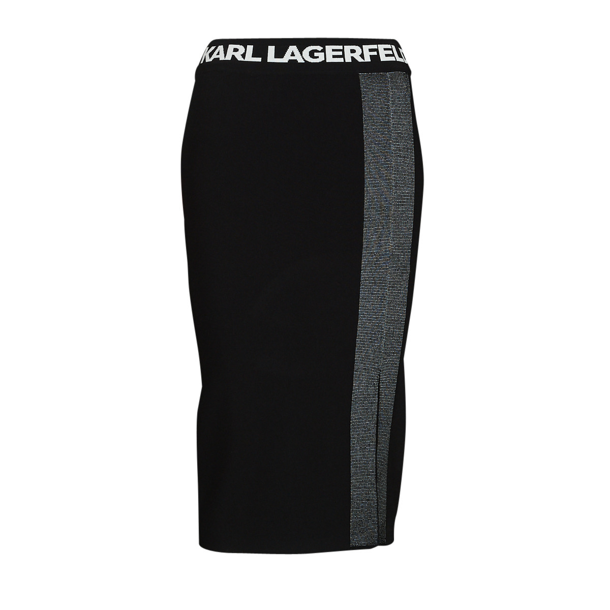 Skirt in Black Karl Lagerfeld Spartoo GOOFASH