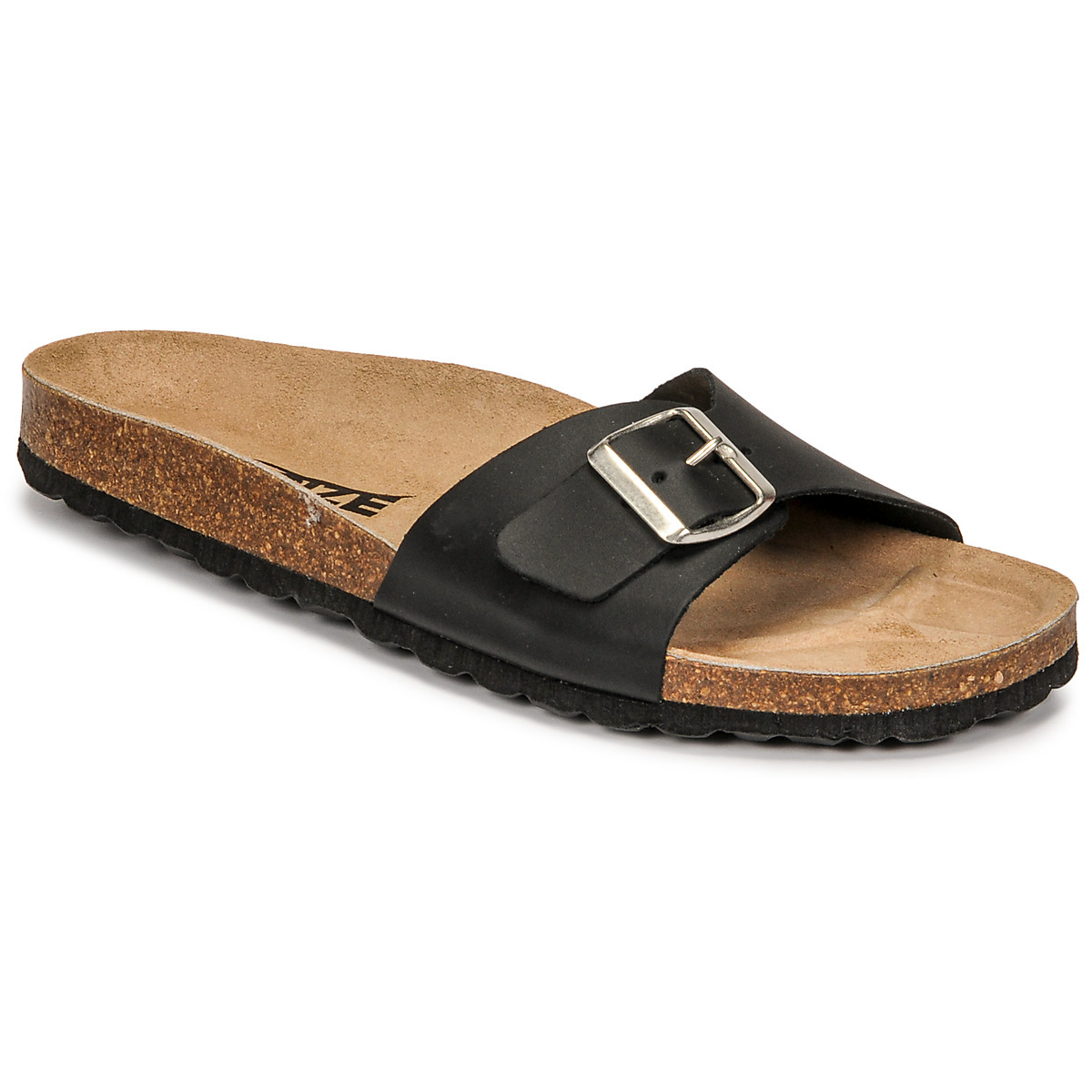 So Size - Womens Slippers in Black from Spartoo GOOFASH