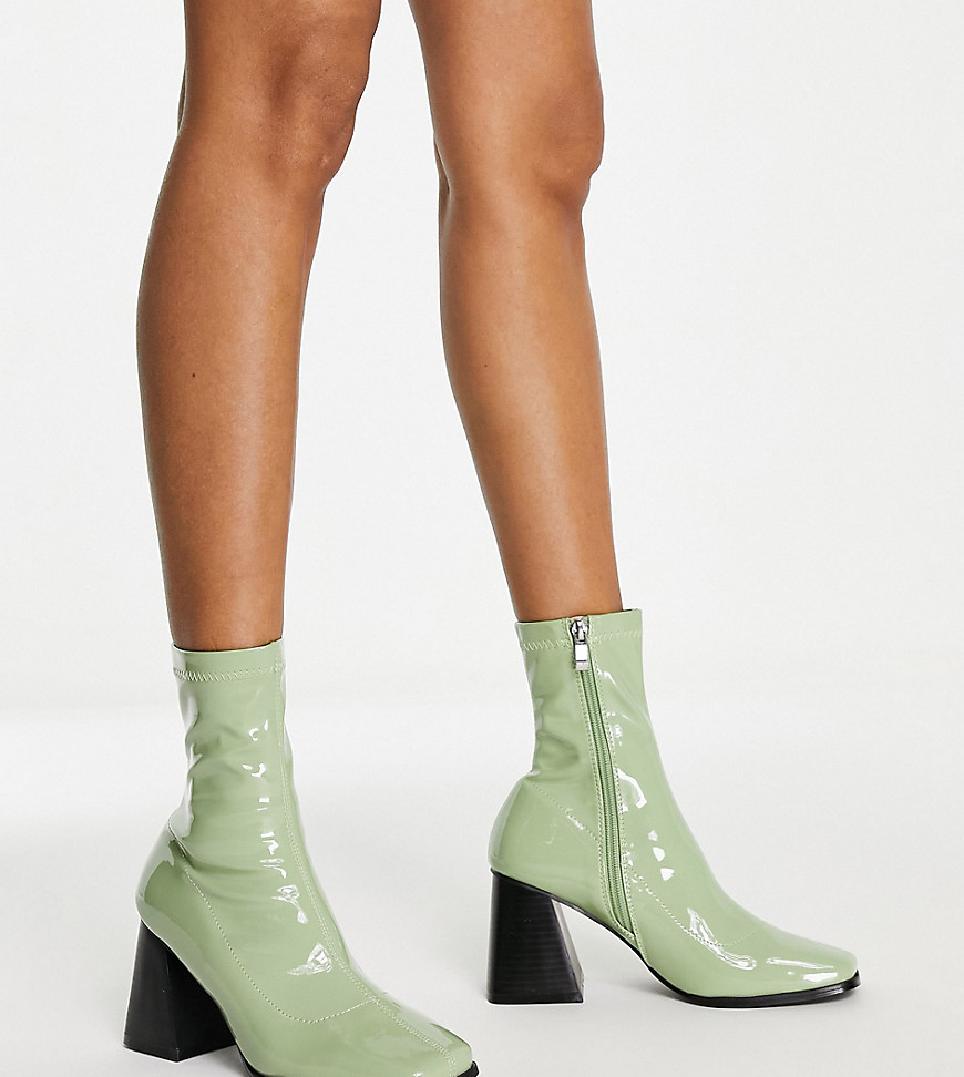 Sock Boots Green - Raid - Woman - Asos GOOFASH