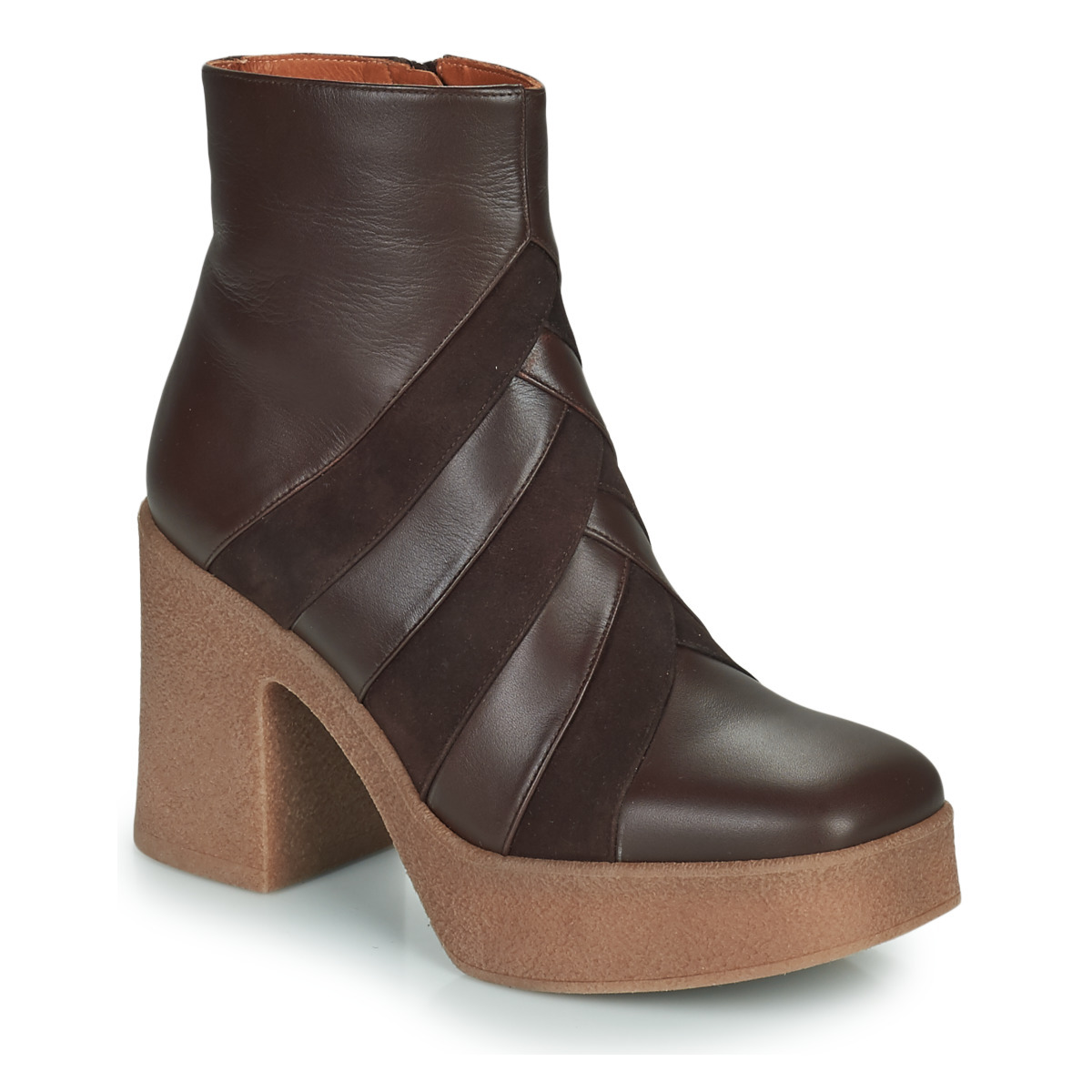 Spartoo Ankle Boots Brown Chie Mihara GOOFASH