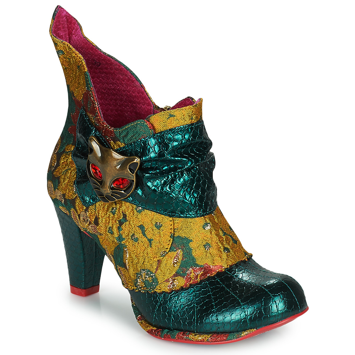 Spartoo - Ankle Boots in Green - Irregular Choice Woman GOOFASH