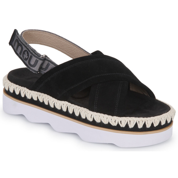 Spartoo - Black - Ladies Sandals GOOFASH