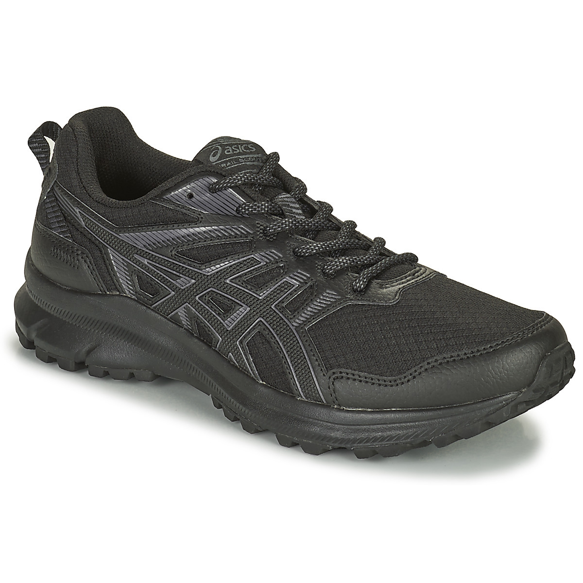 Spartoo Black Running Shoes by Asics GOOFASH