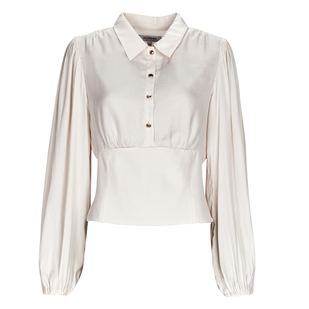Spartoo - Blouse Beige for Women by Morgan GOOFASH