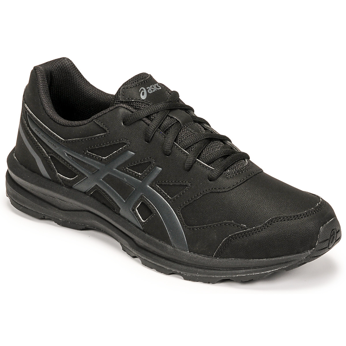 Spartoo - Gel Running Shoes Black Asics Gents GOOFASH
