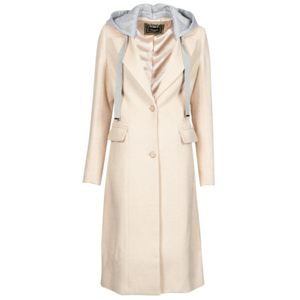 Spartoo - Ladies Beige Coat from Guess GOOFASH