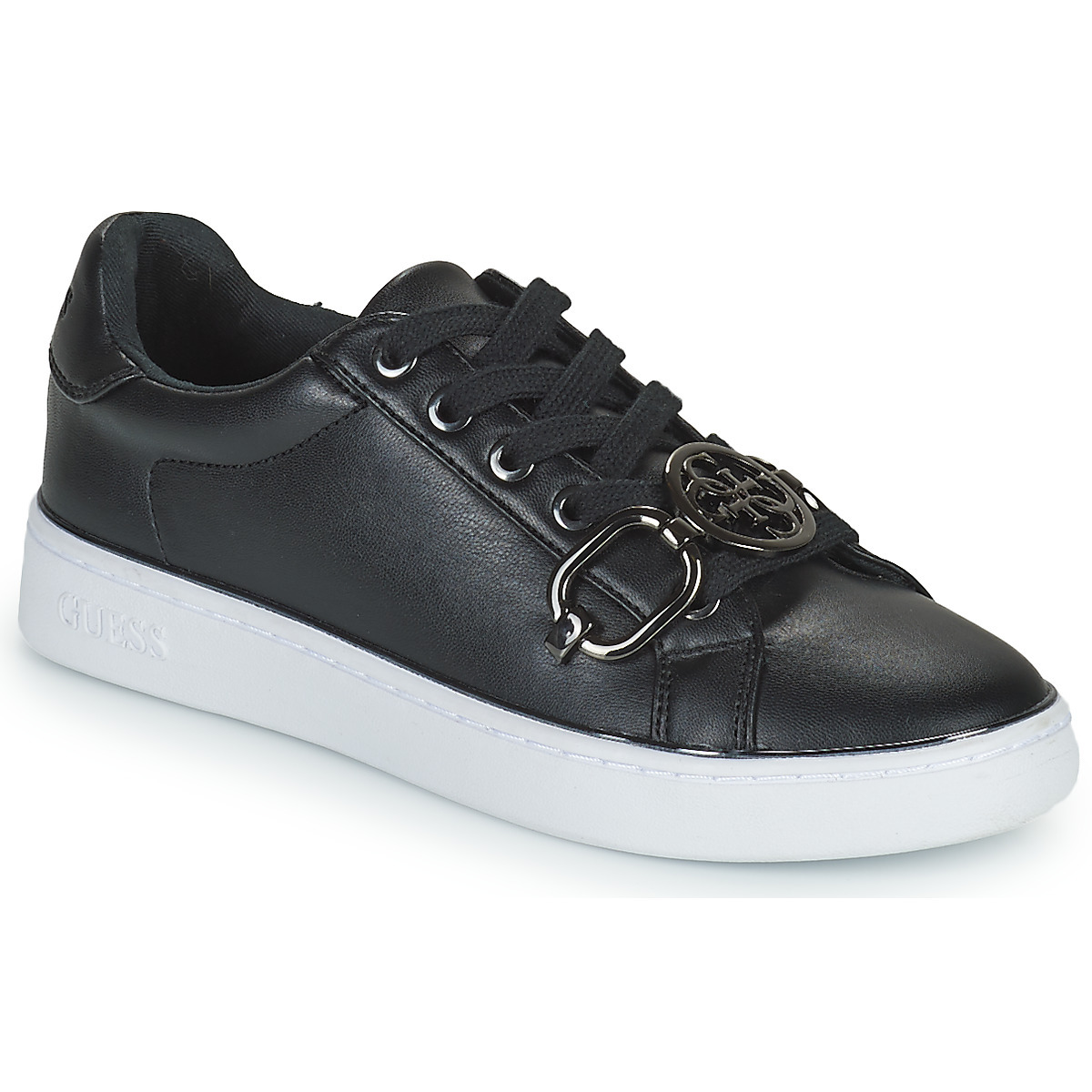 Spartoo - Ladies Sneakers Black from Guess GOOFASH