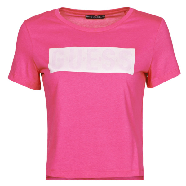 Spartoo - T-Shirt in Pink - Guess GOOFASH