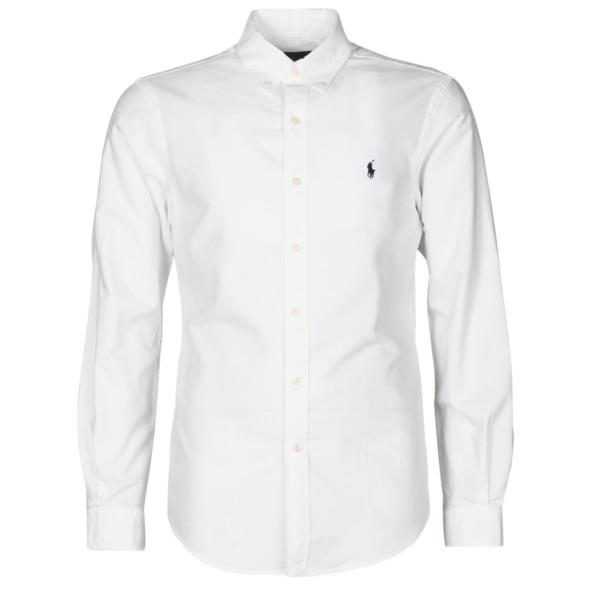 Spartoo - White Gent Shirt Ralph Lauren GOOFASH