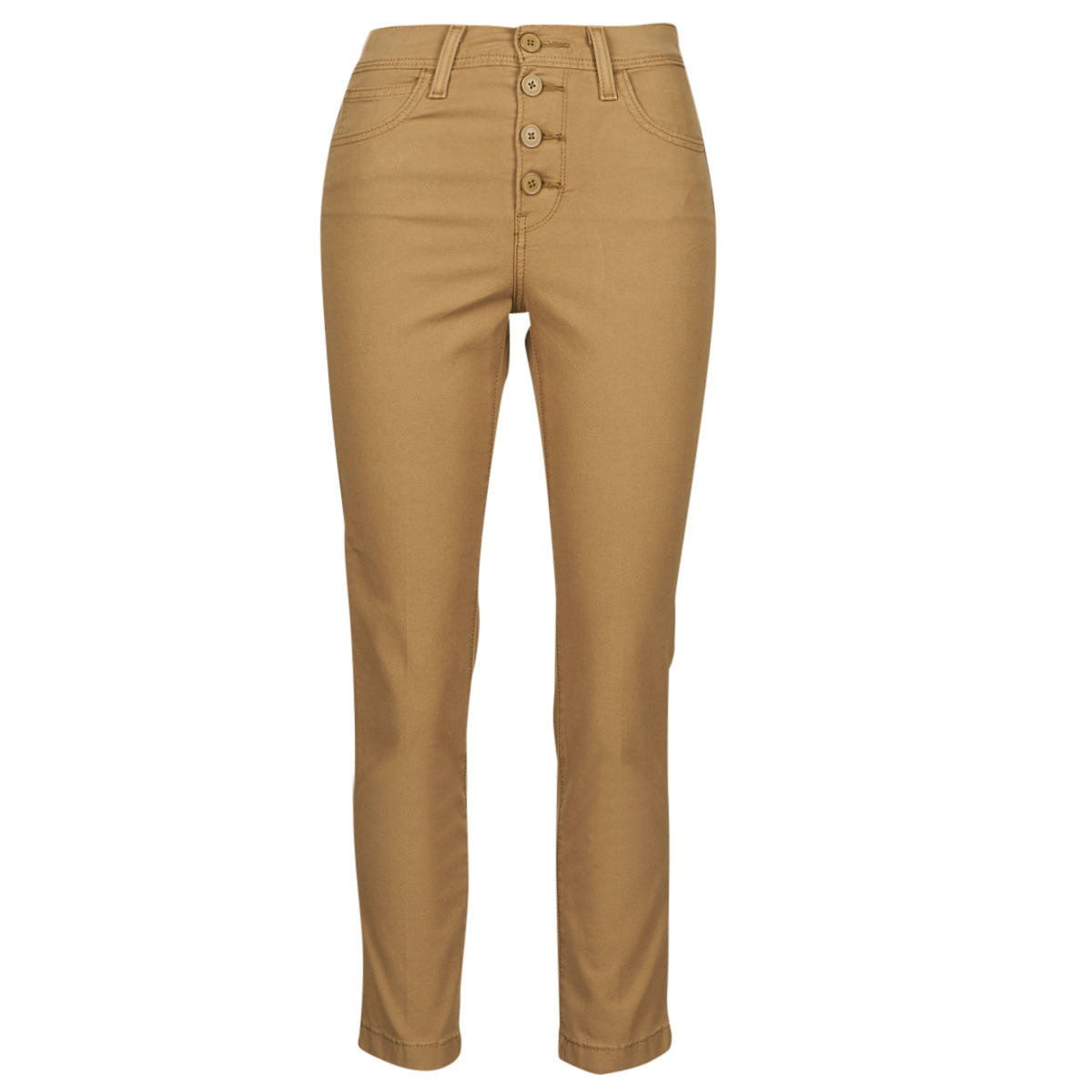 Spartoo Woman Trousers Beige from Levi's GOOFASH