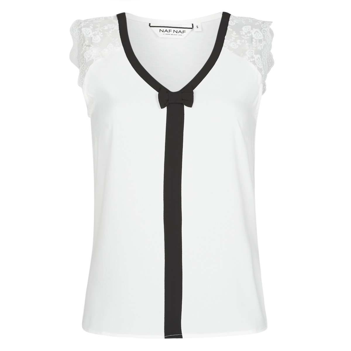 Spartoo - Women's Blouse in White from Naf Naf GOOFASH
