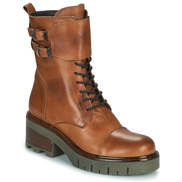 Spartoo Womens Boots in Brown GOOFASH