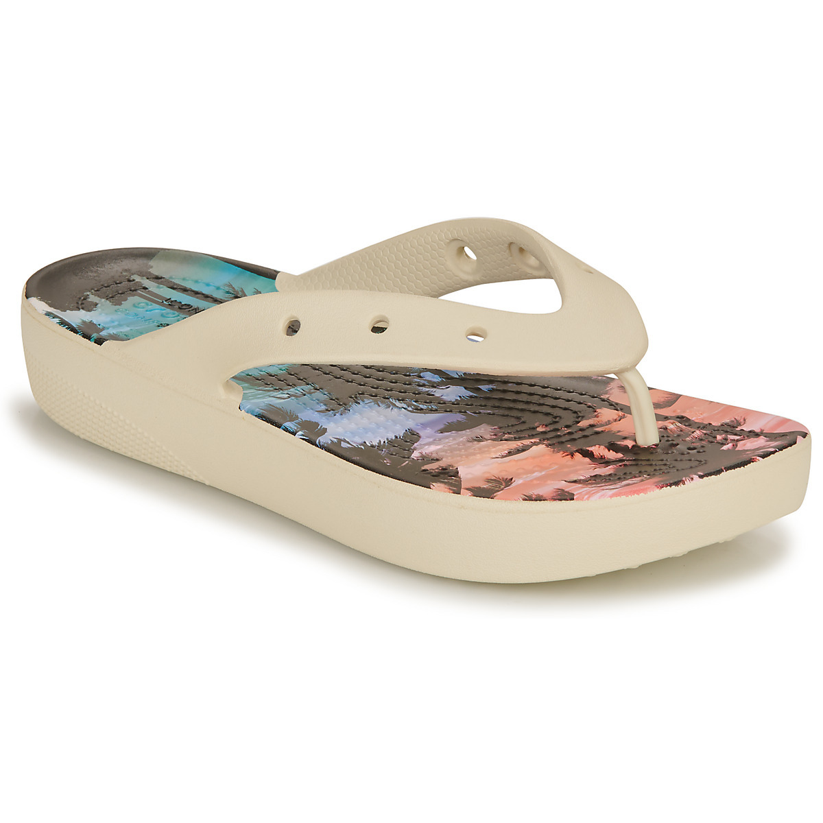 Spartoo - Women's Flip Flops in Multicolor - Crocs GOOFASH