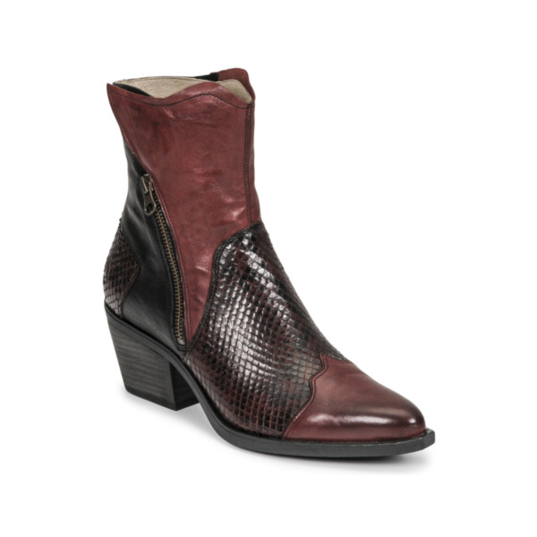 Spartoo - Women's Red Ankle Boots GOOFASH