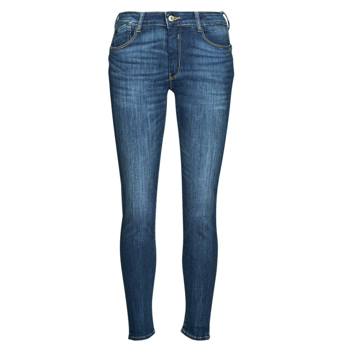Spartoo Women's Skinny Jeans in Blue by Le Temps des Cerises GOOFASH