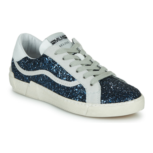 Spartoo Womens Sneakers Blue by Meline GOOFASH