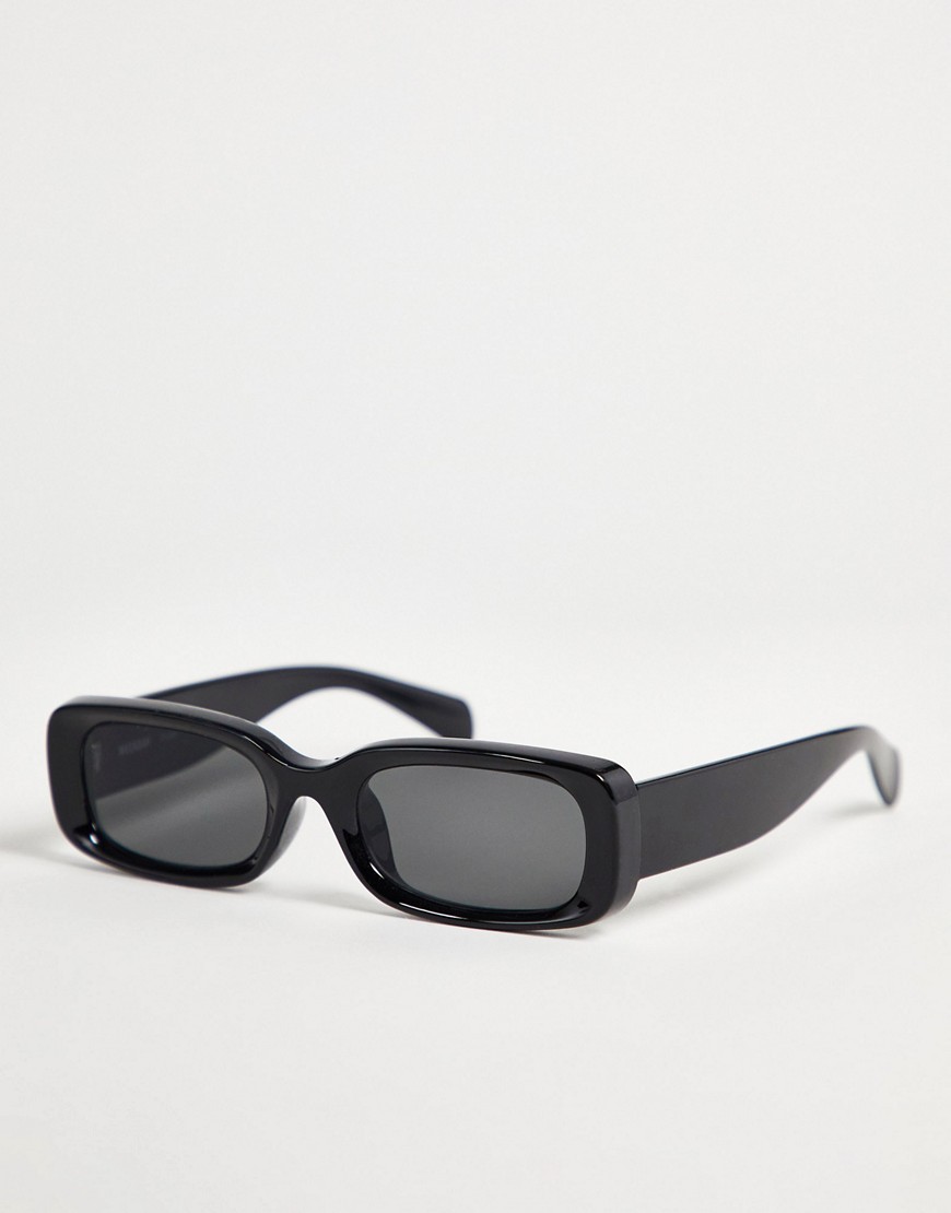 Square Sunglasses Black - Weekday - Women - Asos GOOFASH