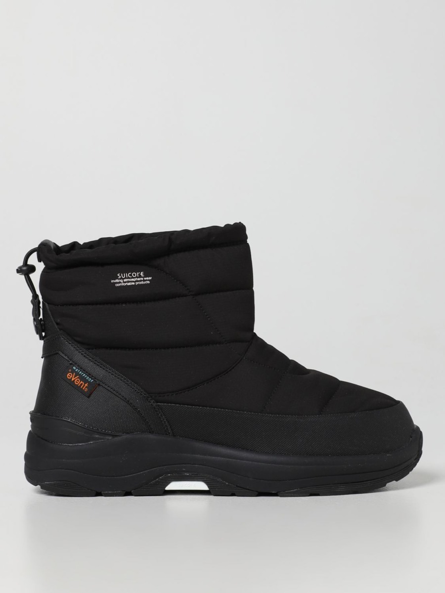 Suicoke Men's Black Boots by Giglio GOOFASH