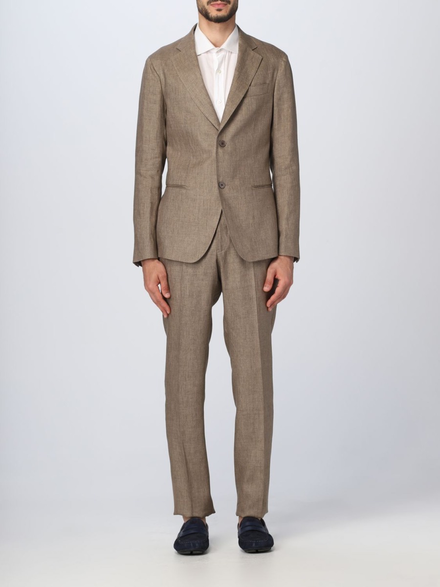 Suit in Grey - Giglio - Armani GOOFASH