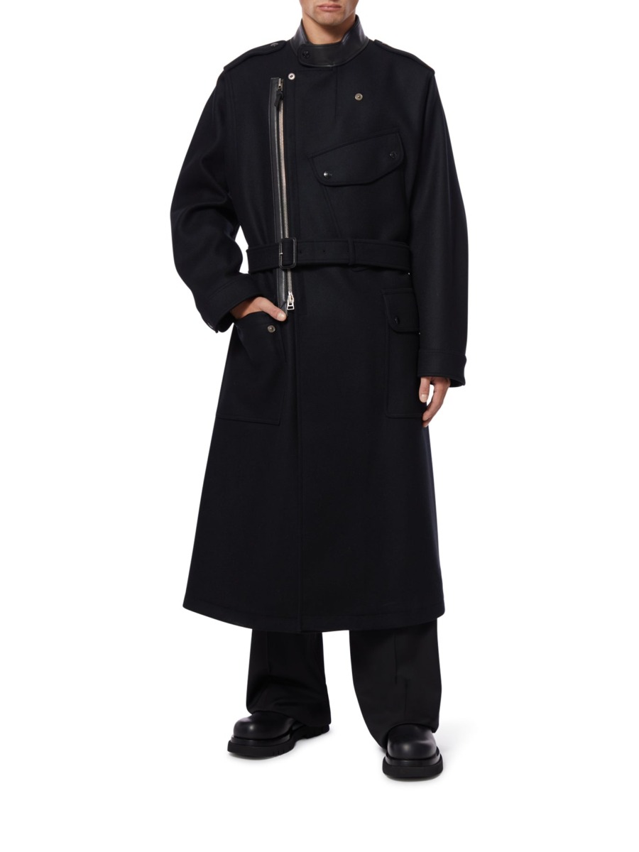 Suitnegozi - Gent Black Coat from Tom Ford GOOFASH