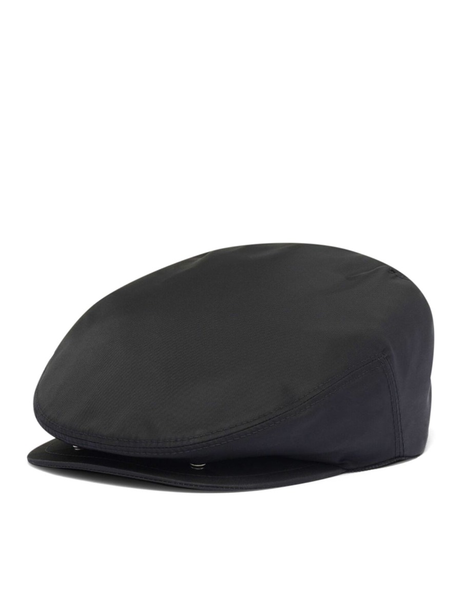 Suitnegozi - Gent Hat Black by Prada GOOFASH