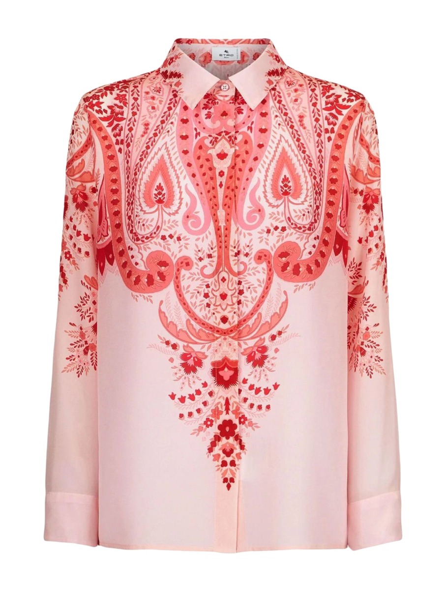 Suitnegozi - Lady Shirt in Rose Etro GOOFASH
