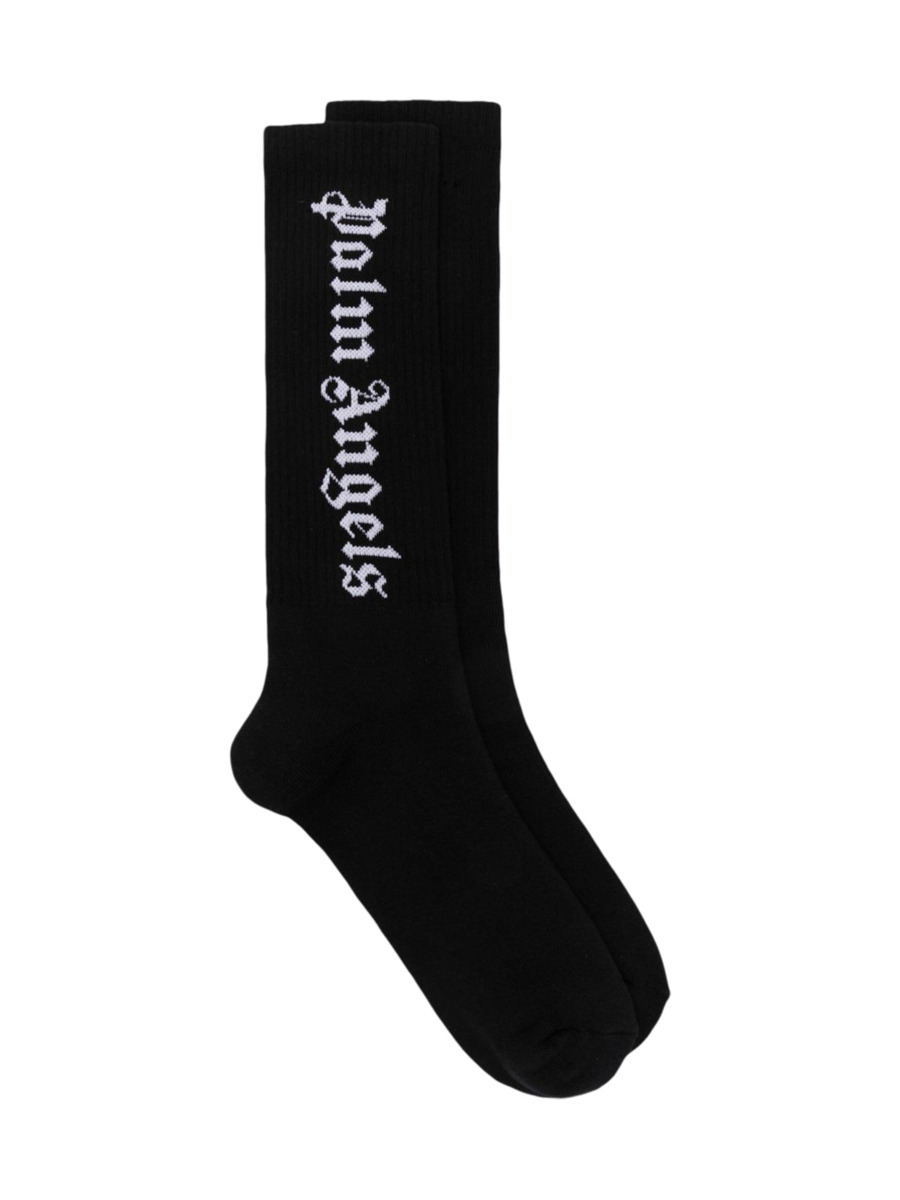 Suitnegozi - Socks Black by Palm Angels GOOFASH