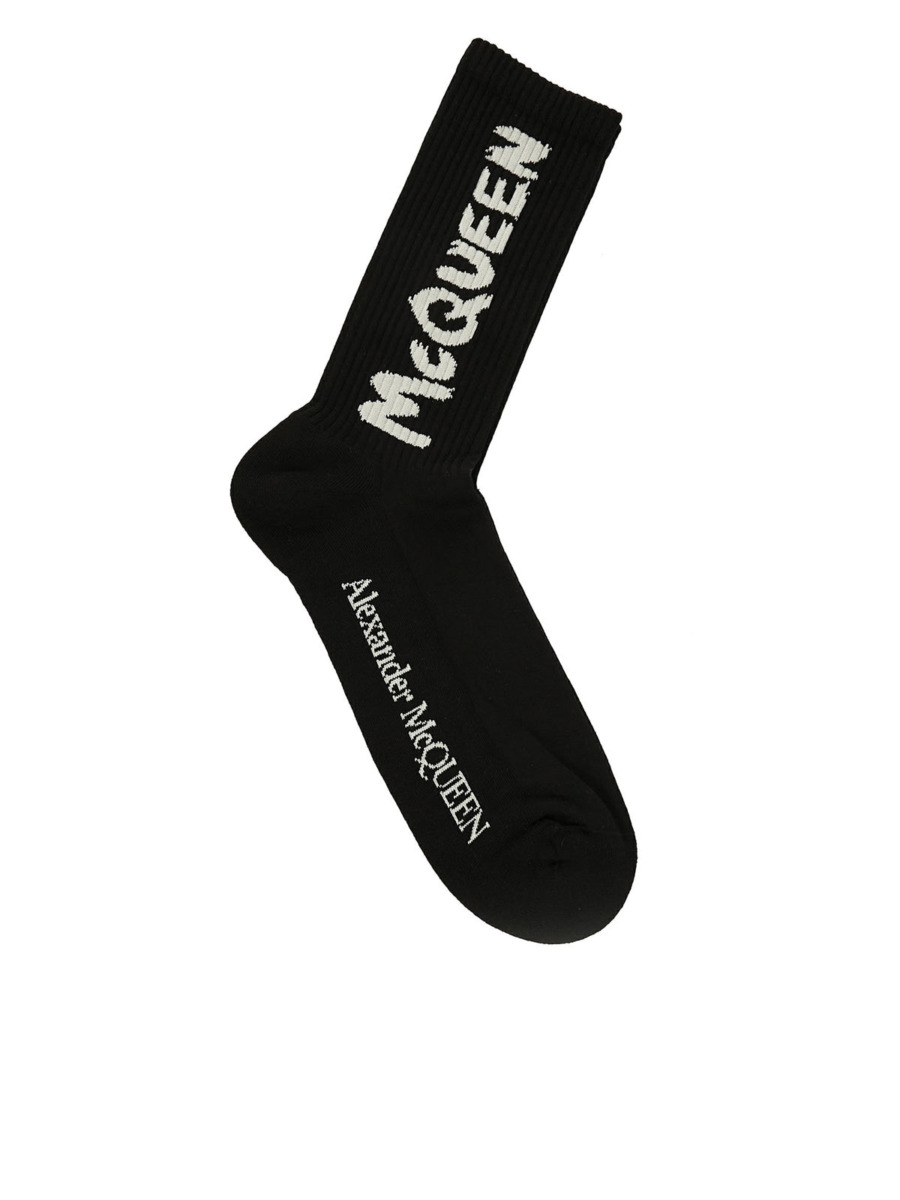 Suitnegozi - Socks Black from Alexander Mcqueen GOOFASH