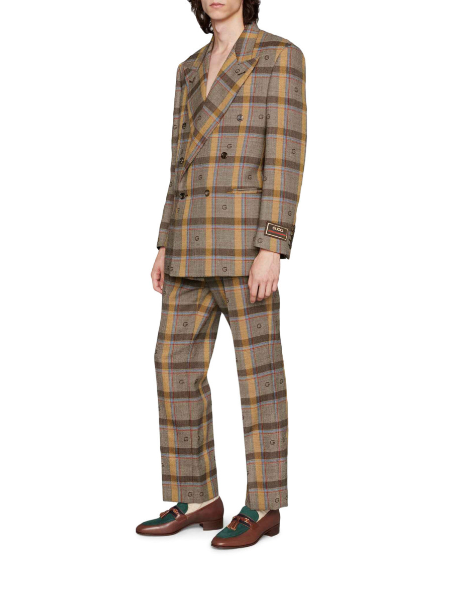 Suitnegozi - Trousers in Brown - Gucci GOOFASH