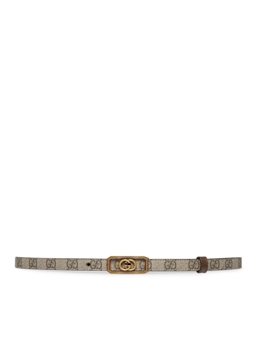 Suitnegozi - Women Belt in Ivory from Gucci GOOFASH