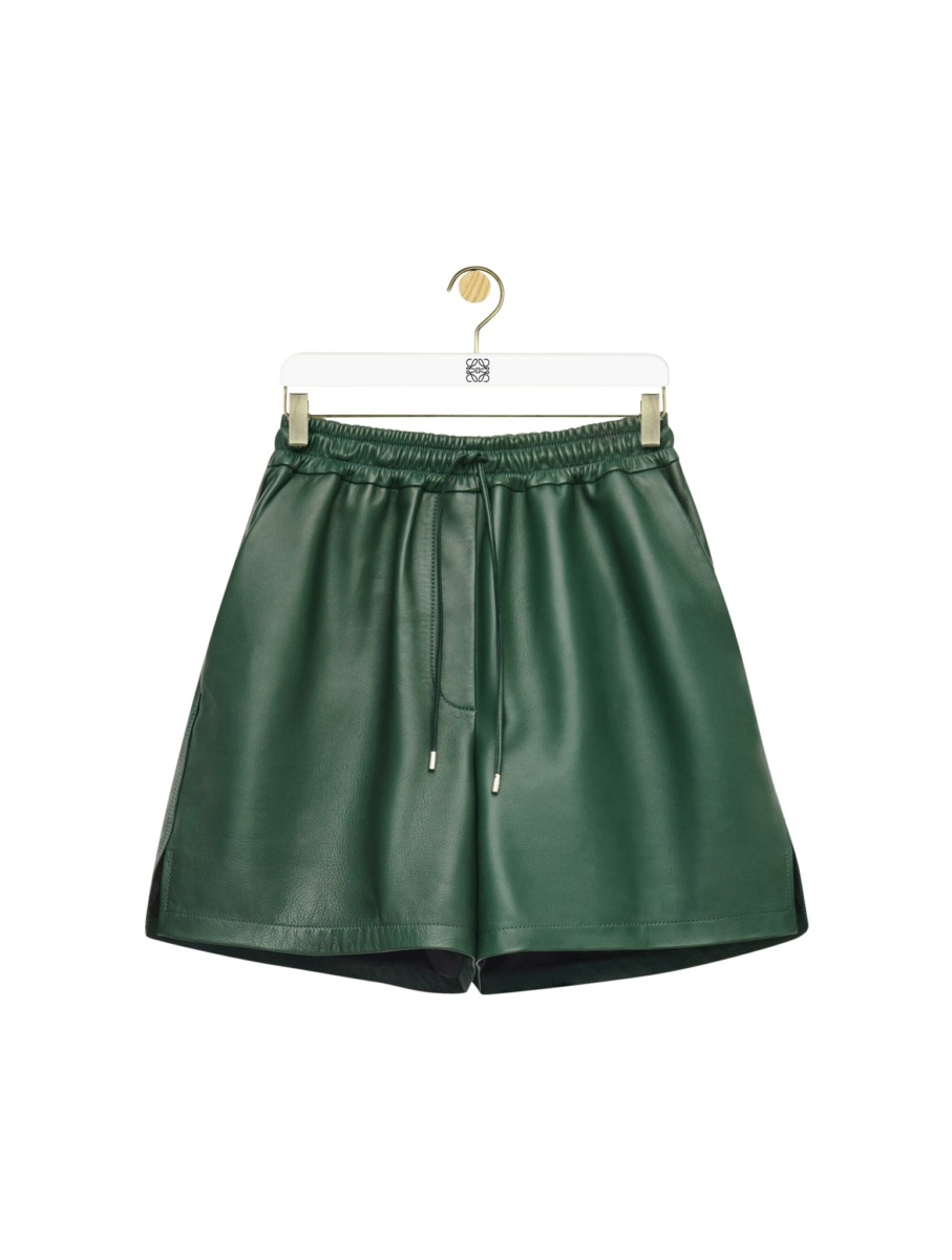 Suitnegozi Women Shorts in Green GOOFASH