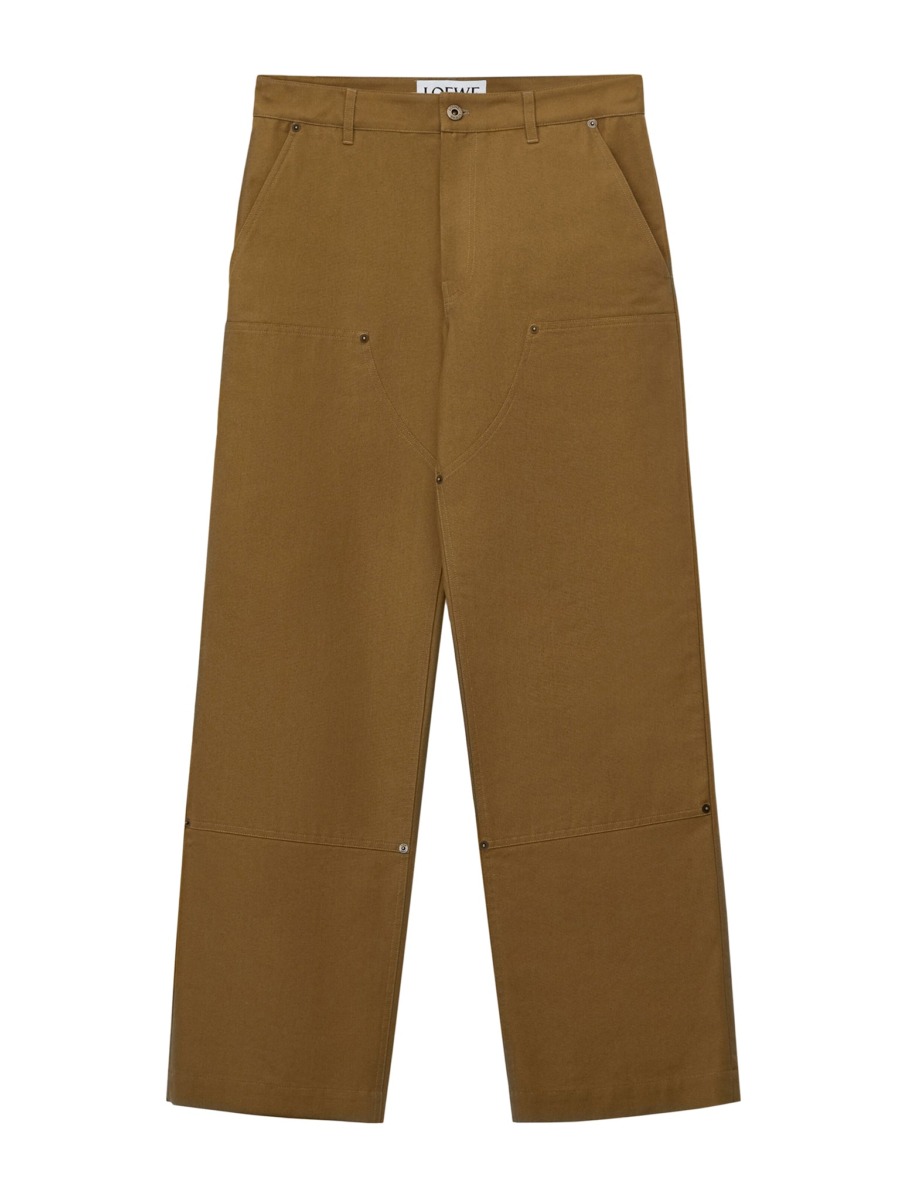 Suitnegozi - Work Trousers in Brown from Loewe GOOFASH
