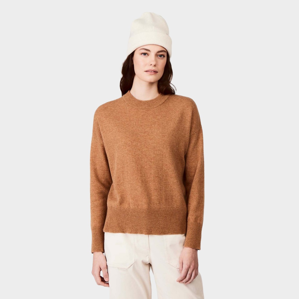 Sweater in Camel for Women at Tilley GOOFASH