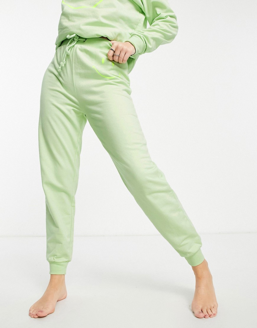 Sweatpants Green for Woman by Asos GOOFASH