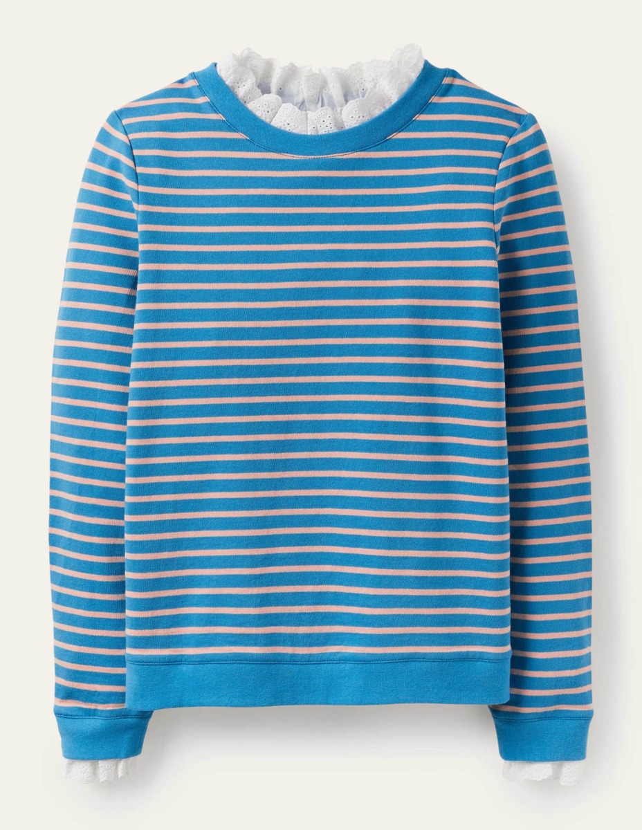 Sweatshirt Blue - Boden Ladies GOOFASH