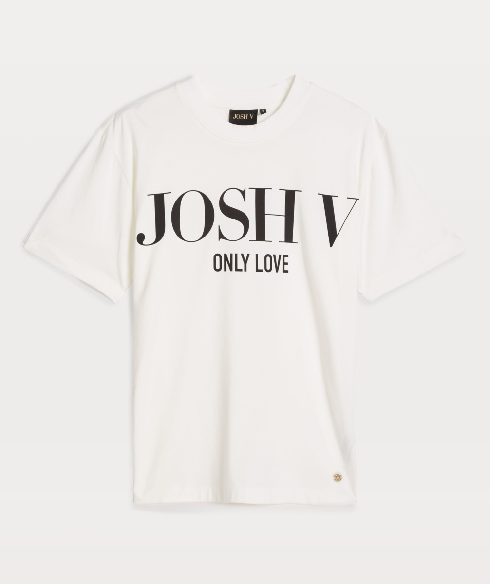 T-Shirt - White - Ladies - Josh V GOOFASH