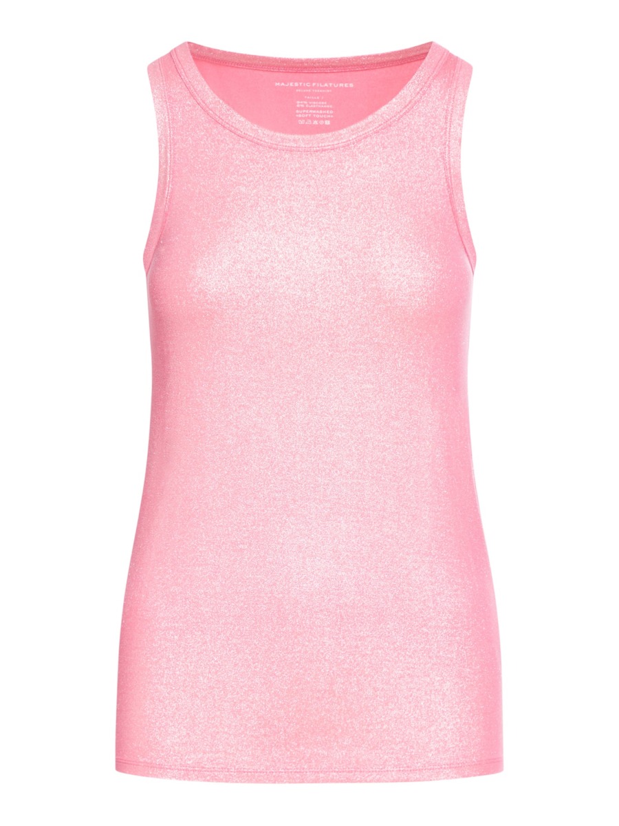 Tank Top in Rose for Woman from Suitnegozi GOOFASH