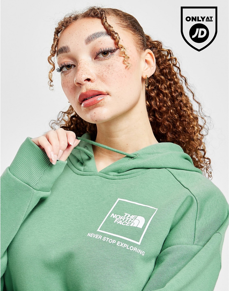 The North Face Green Womens Hoodie JD Sports GOOFASH