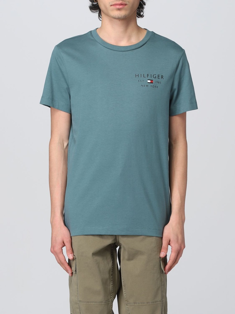 Tommy Hilfiger Green T-Shirt at Giglio GOOFASH
