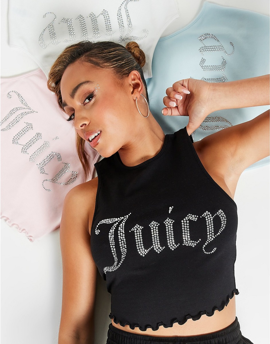 Top Black JD Sports Juicy Couture Lady GOOFASH