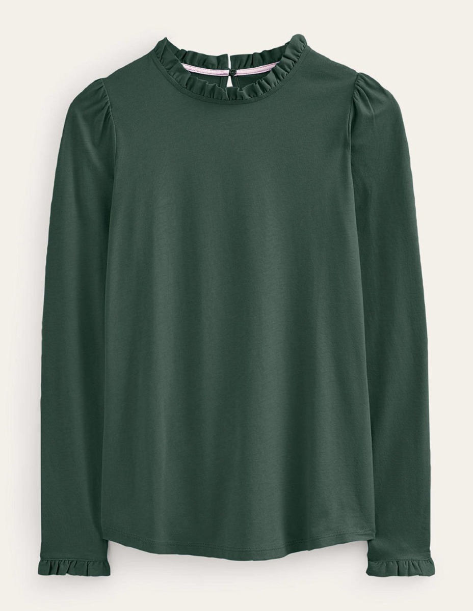 Top in Green Boden Woman GOOFASH