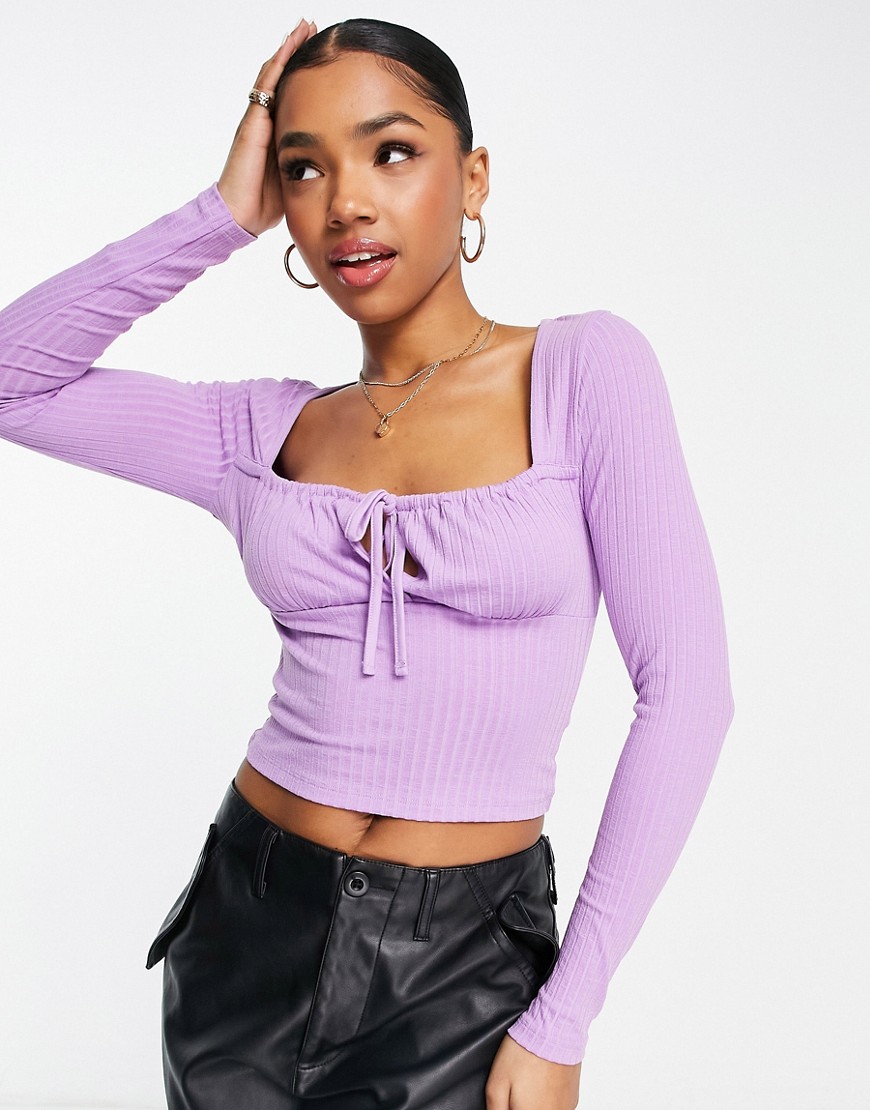 Top in Purple for Women by Asos GOOFASH