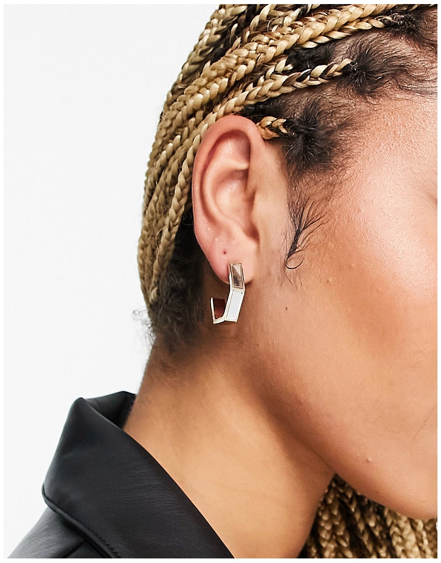 Topshop Lady Earrings Gold - Asos GOOFASH