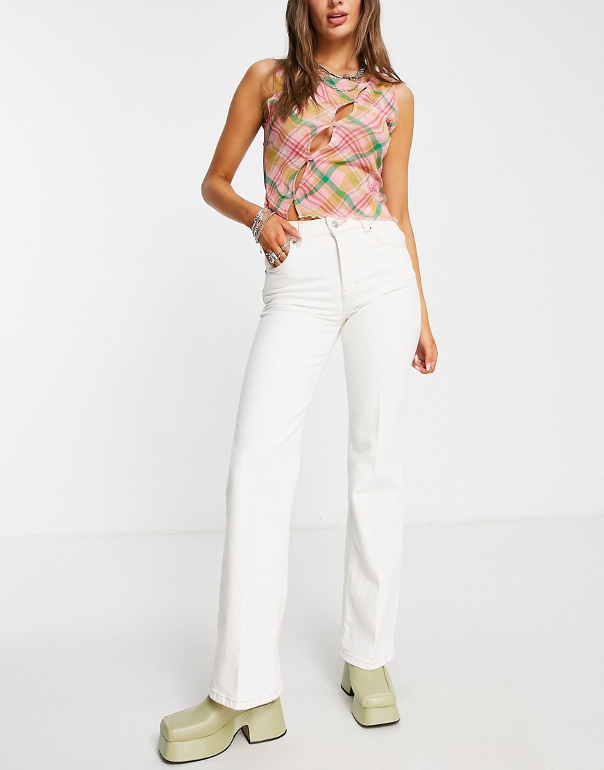 Topshop - Lady Jeans in White from Asos GOOFASH