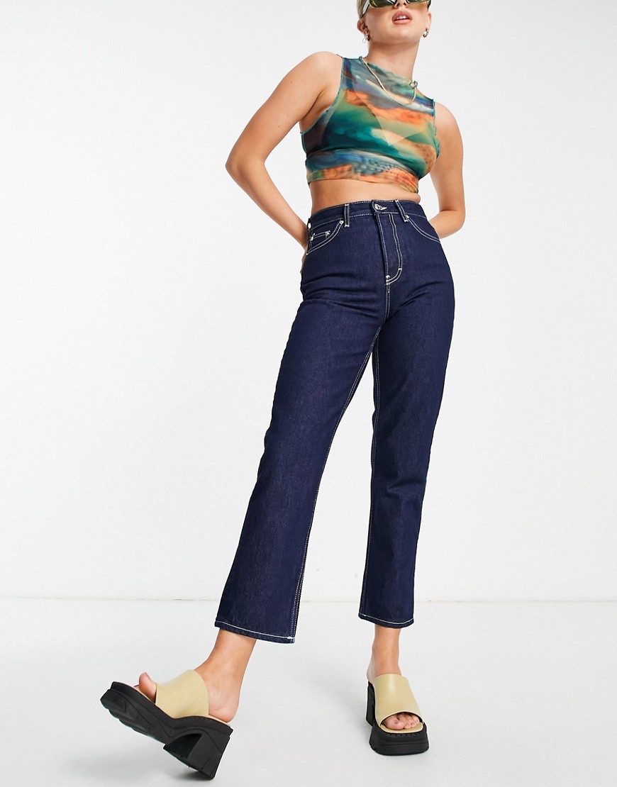 Topshop Woman Jeans in Blue from Asos GOOFASH