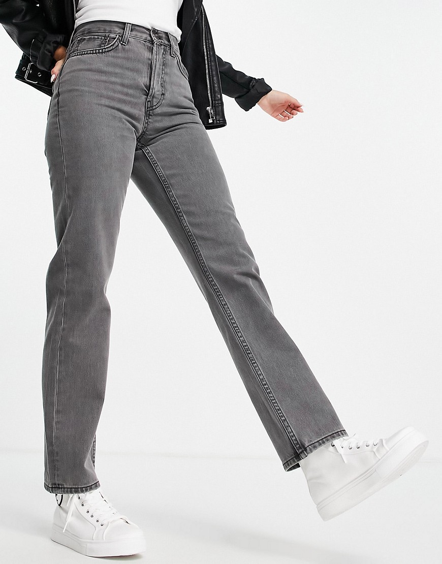 Topshop Womens Jeans in Grey by Asos GOOFASH